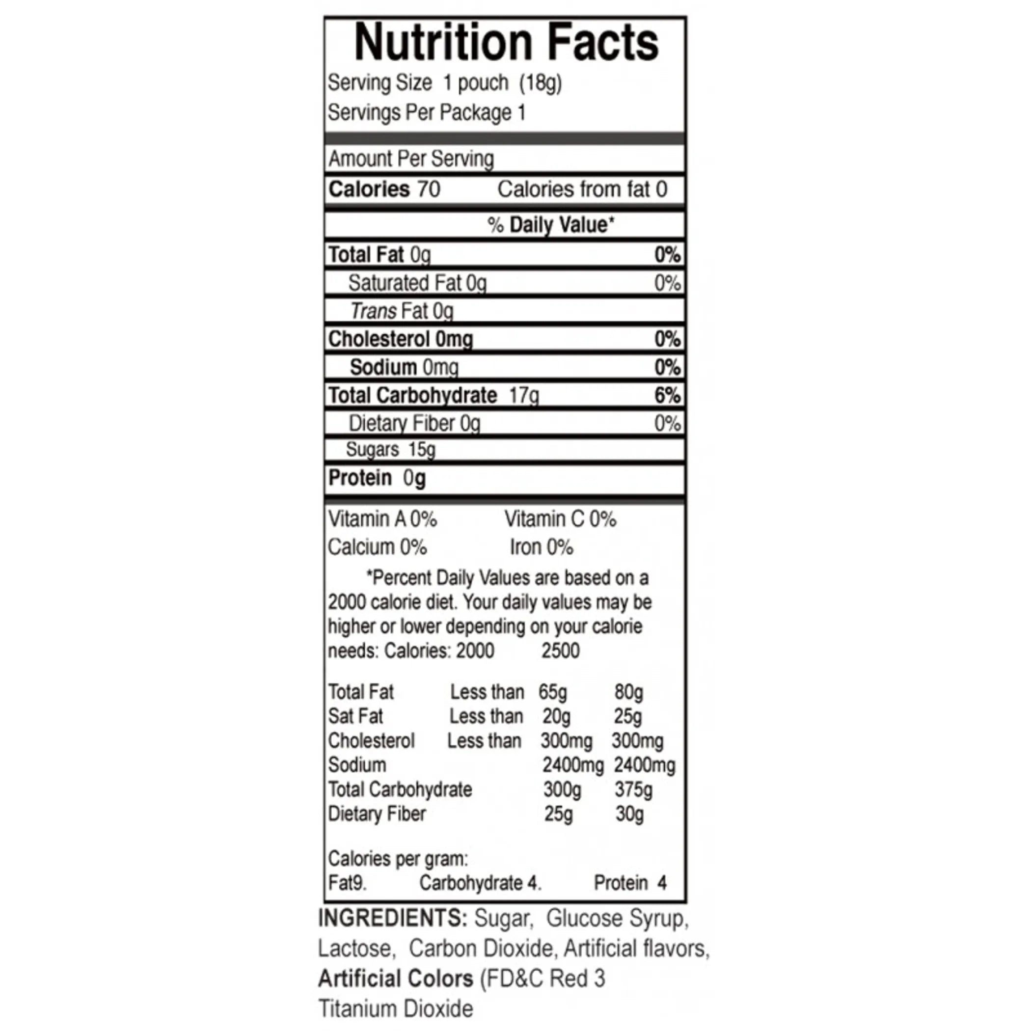 HEAD JOB ORAL SEX CANDY STRAWBERRY RED