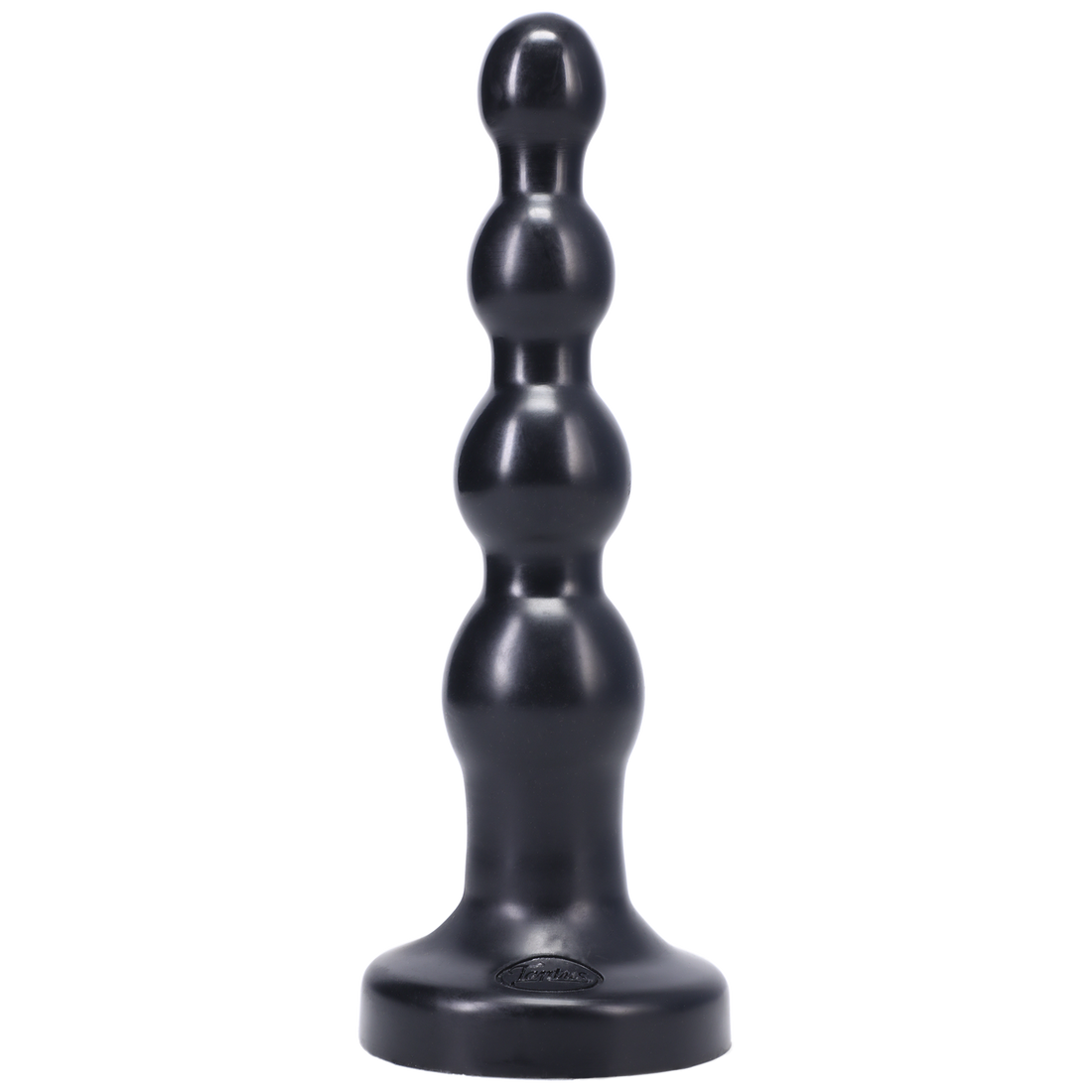 Tantus Silicone Large Ripple Butt Plug Black
