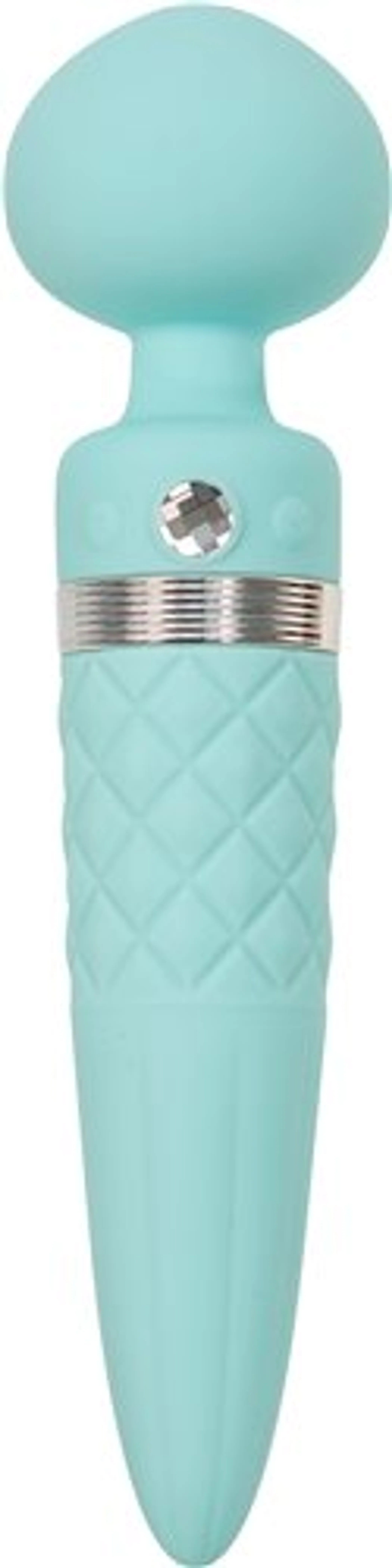 PILLOW TALK SULTRY ROTATING WAND TEAL