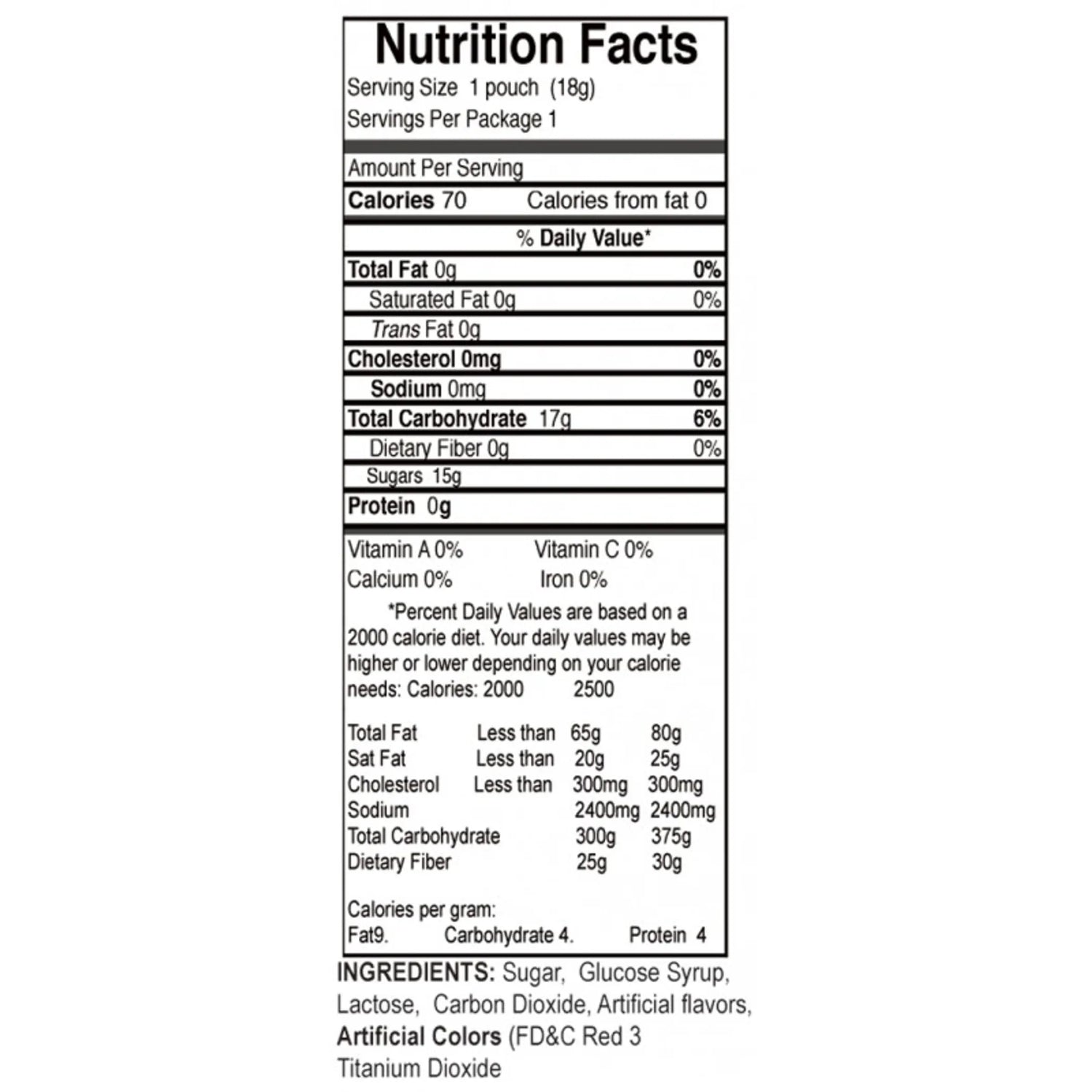 HEAD JOB ORAL SEX CANDY STRAWBERRY RED