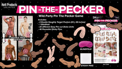 PIN THE PECKER PARTY GAME
