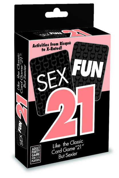 SEX FUN 21 CARD GAME