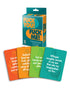 F*ck You F*ck Me card game packaging with provocative cards for a hilarious game night.