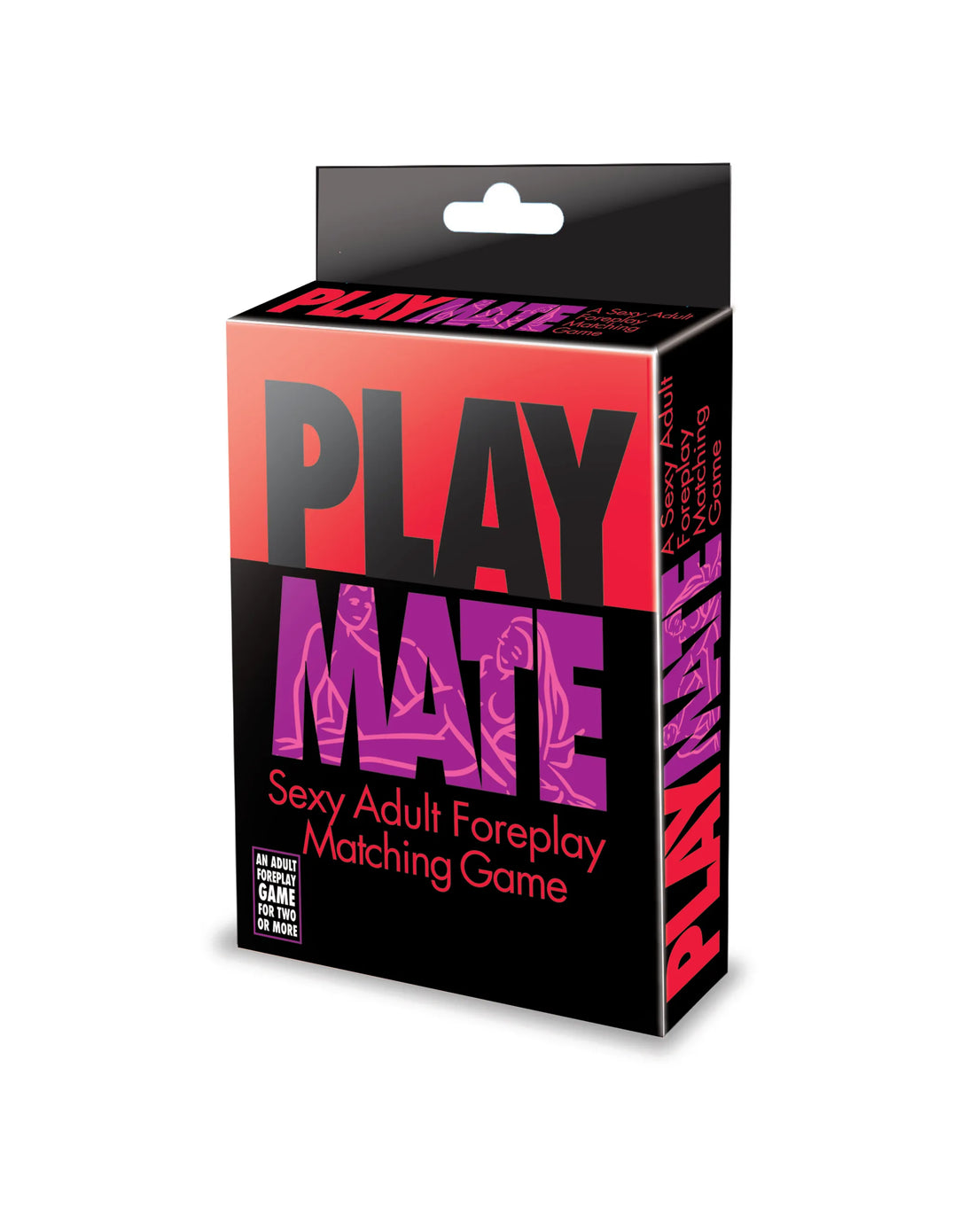 PLAY MATE FOREPLAY CARD GAME packaging showcasing a sexy adult foreplay matching game.