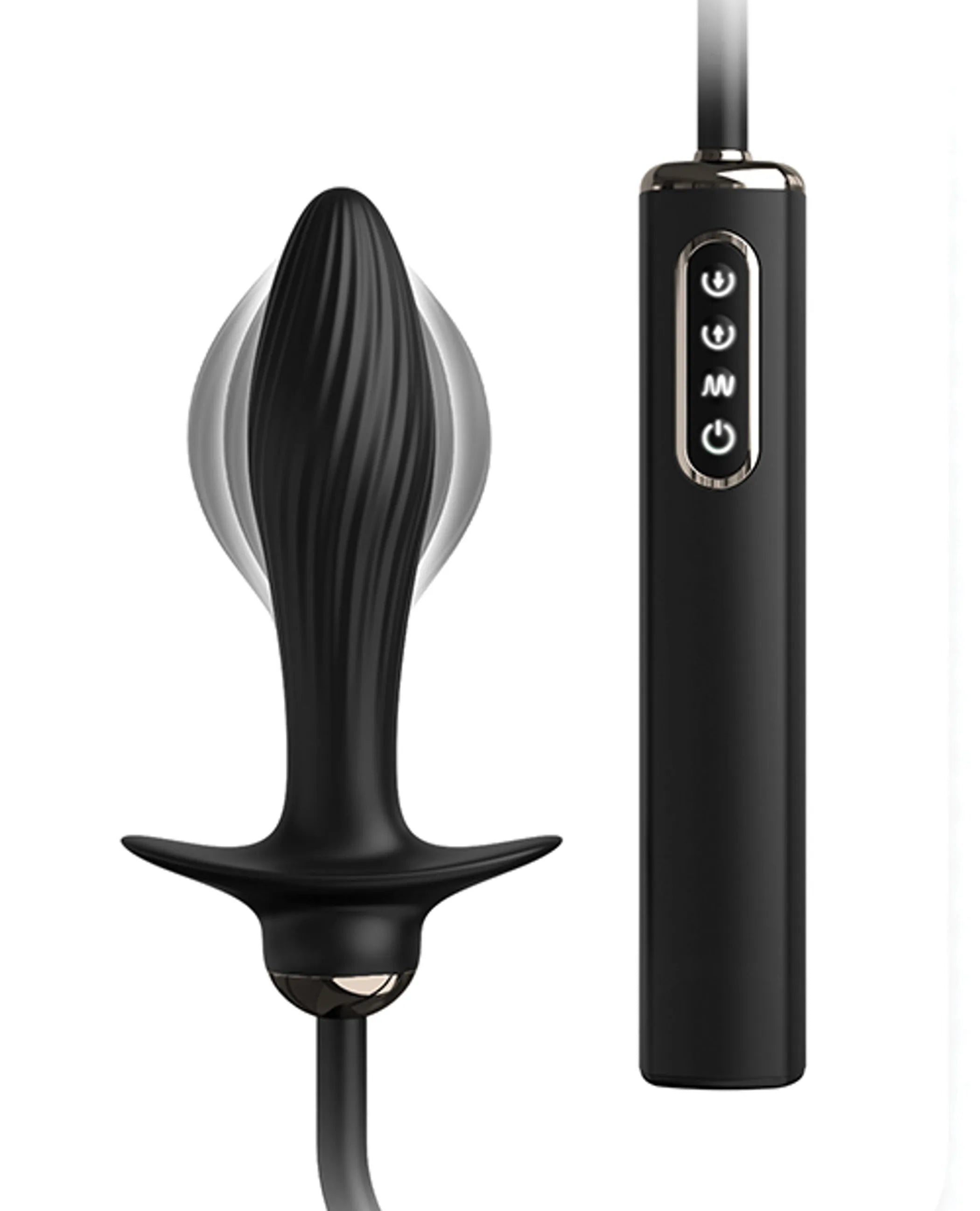 ANAL FANTASY ELITE AUTO-THROB INFLATABLE PLUG BLACK