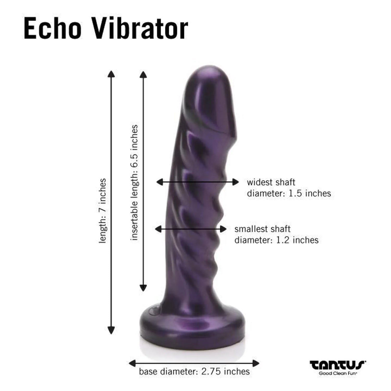 ECHO VIBRATING MIDNIGHT PURPLE