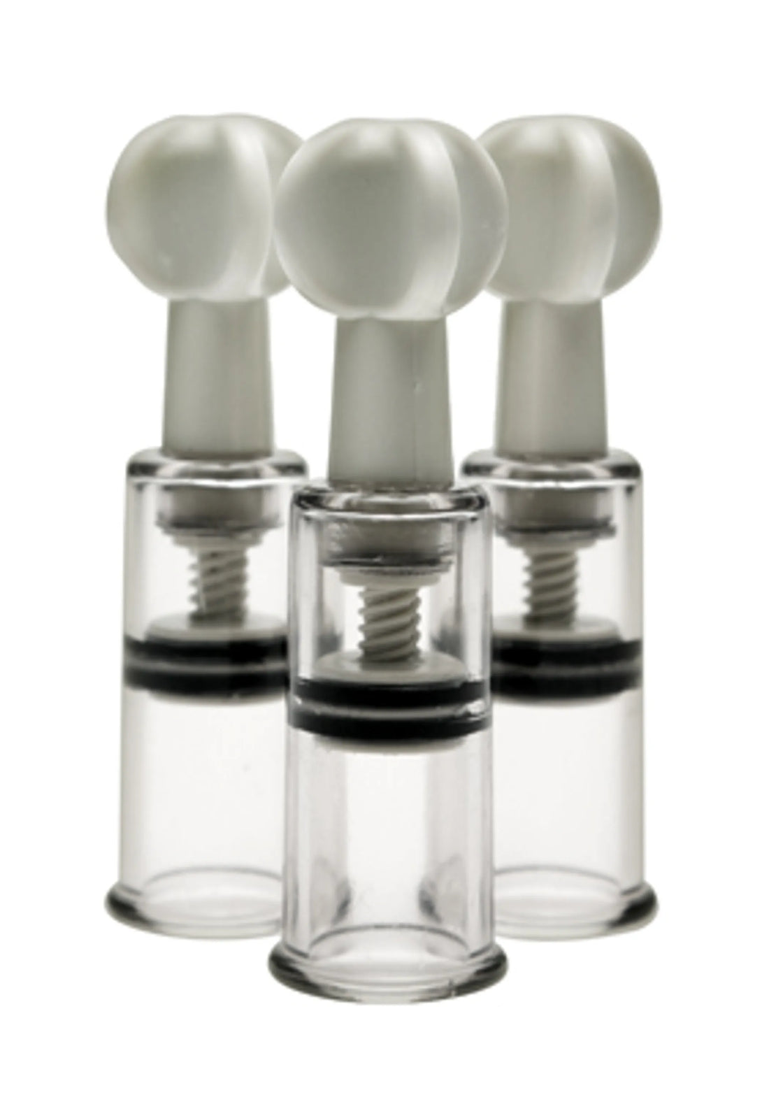 SIZE MATTERS TWISTED TRIPLETS NIPPLE &amp; CLIT SUCKERS
