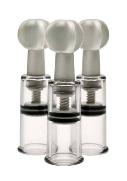SIZE MATTERS TWISTED TRIPLETS NIPPLE &amp; CLIT SUCKERS