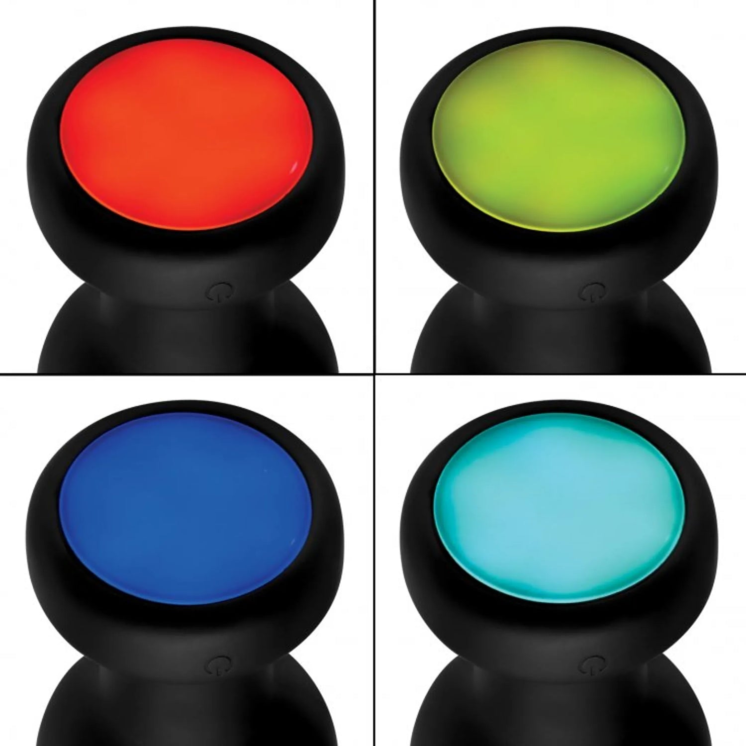 BOOTY SPARKS SILICONE LED PLUG VIBRATING LARGE