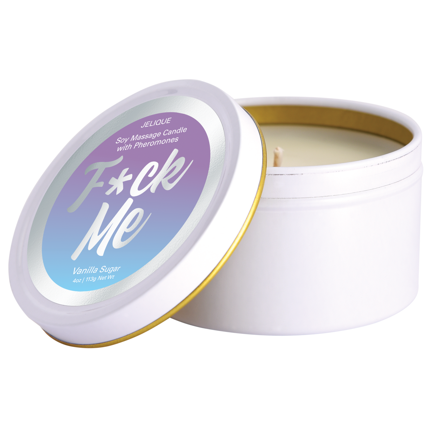 MOOD CANDLES Pheromone Soy Massage Candles Vanilla Sugar 4oz | 113g